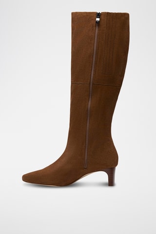 Bottes en nubuck Edina - Camel