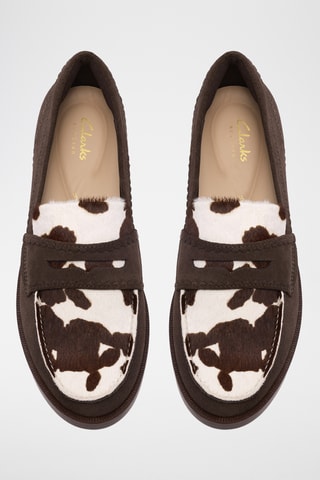 Mocassins en cuir - Marron foncé