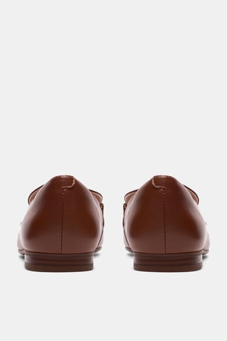 Mocassins en cuir - Marron
