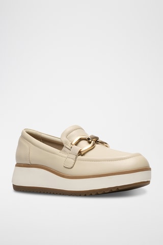 Mocassins plateformes - Beige