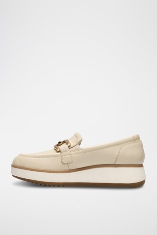 Mocassins plateformes - Beige