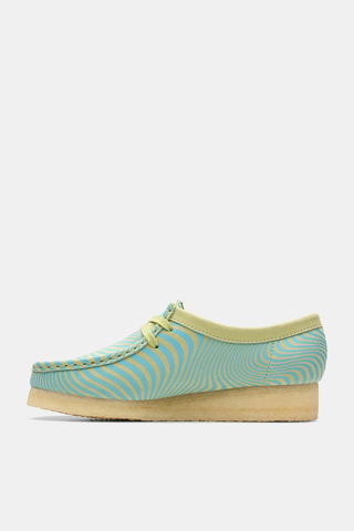 Mocassins en cuir Wallabee - Turquoise