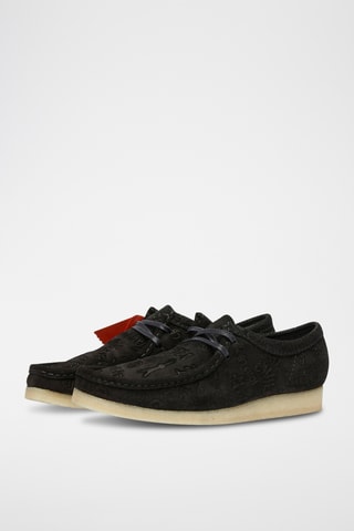Mocassins en nubuck Wallabee - Noir