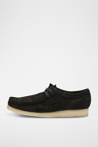 Mocassins en nubuck Wallabee - Noir