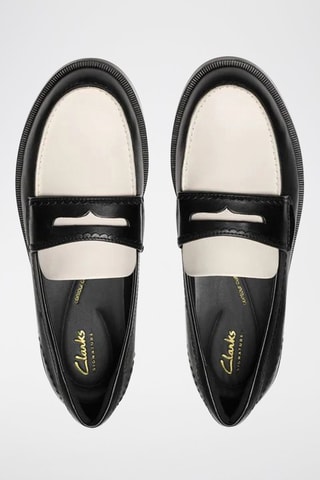 Mocassins en cuir Straven Edge - Noir