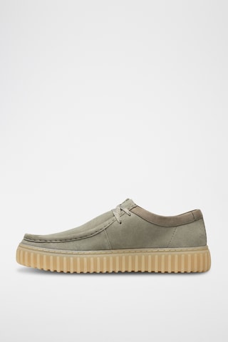 Mocassins en nubuck Torhill - Vert clair