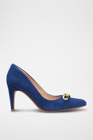 Escarpins en nubuck Laina85 - Bleu roi