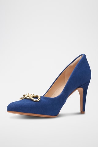 Escarpins en nubuck Laina85 - Bleu roi