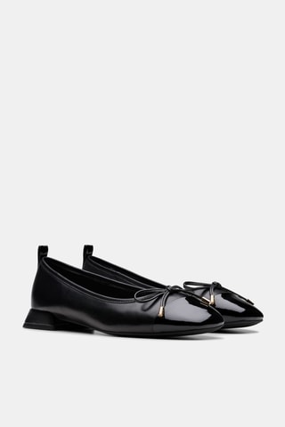 Ballerines en cuir verni Ubree15 - Noir