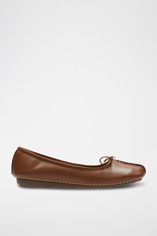 Ballerines en cuir Freckle - Marron