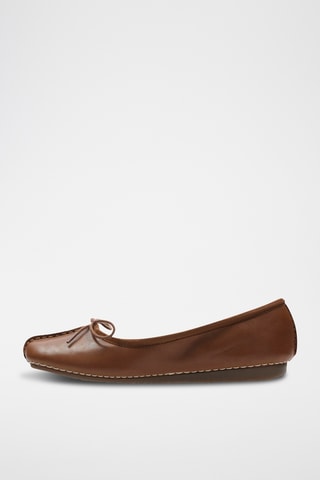 Ballerines en cuir Freckle - Marron