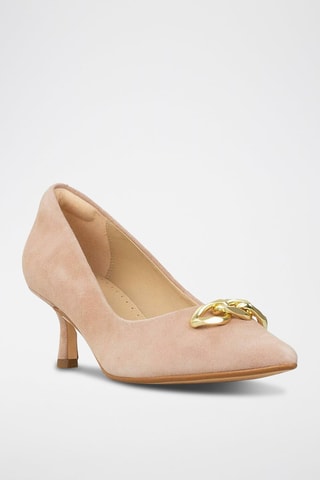 Escarpins en nubuck Violet55 - Beige