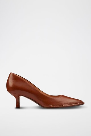Escarpins en cuir Thorna - Marron