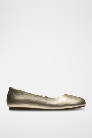 Ballerines en cuir - Bleu clair