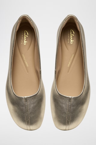 Ballerines en cuir - Bleu clair