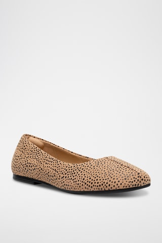 Ballerines en cuir - Beige