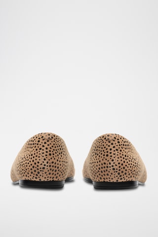 Ballerines en cuir - Beige