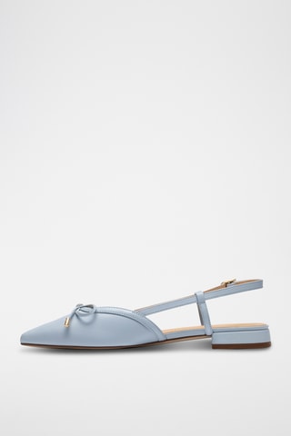 Ballerines en cuir - Ciel