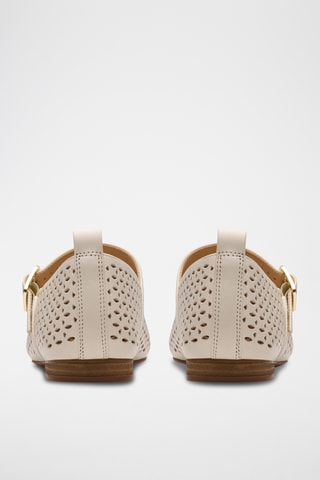 Babies en cuir - Ecru