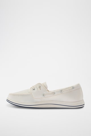 Chaussures bateau - Blanc