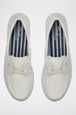 Chaussures bateau - Blanc