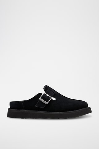 Sabots en nubuck Solsbury - Noir