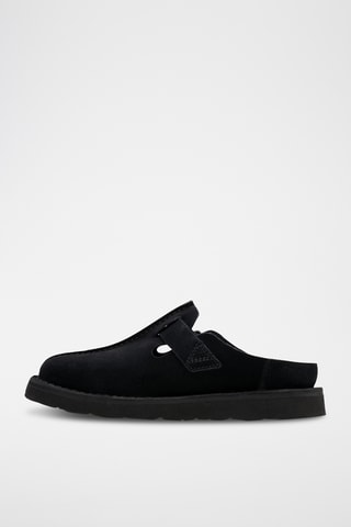 Sabots en nubuck Solsbury - Noir