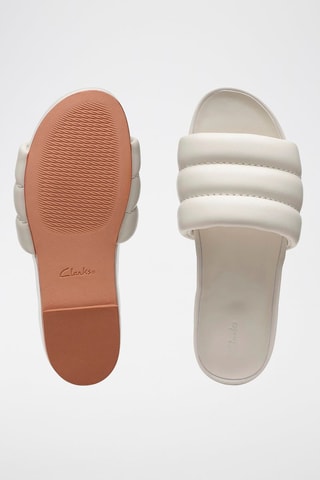 Mules en cuir Pure Soft - Ecru