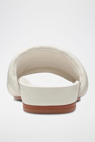 Mules en cuir Pure Soft - Ecru