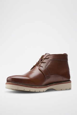 Boots en cuir Bayhill - Marron foncé