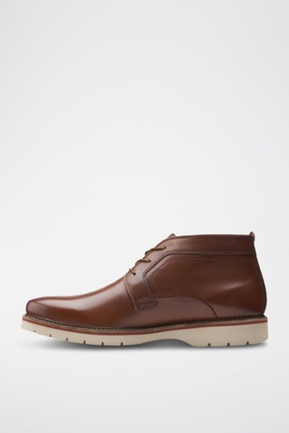 Boots en cuir Bayhill - Marron foncé