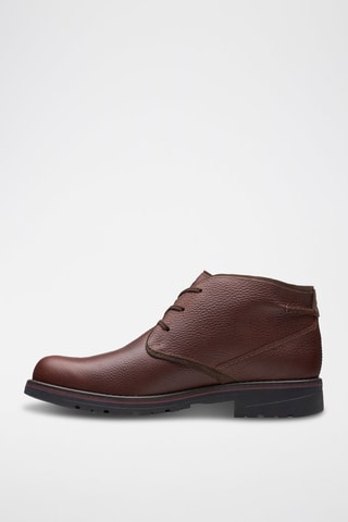 Boots en cuir - Marron