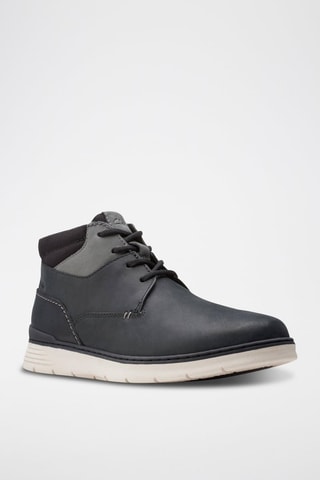 Boots en cuir Braxin - Noir