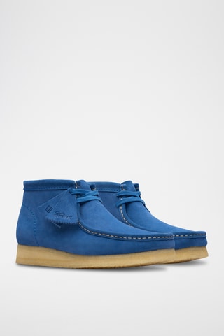 Boots en nubuck Wallabee - Bleu