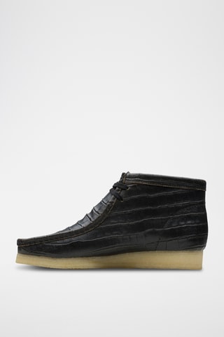 Boots en cuir Wallabee - Noir