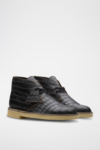 Boots en cuir Desert - Noir