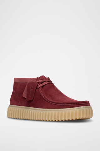 Bottines en cuir Torhill - Bordeaux
