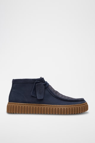Bottines en cuir Torhill - Bleu