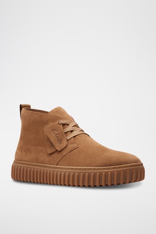 Boots en nubuck Torhill - Marron clair