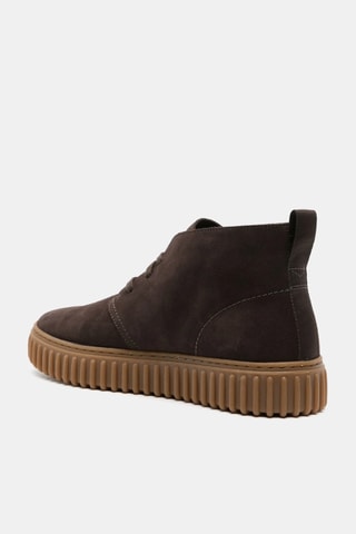 Boots en nubuck Torhill - Marron foncé
