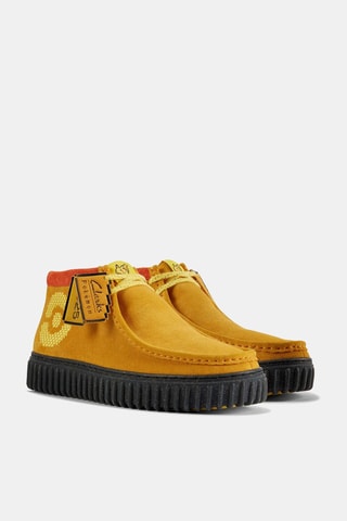 Boots en nubuck TorhillExplore - Moutarde