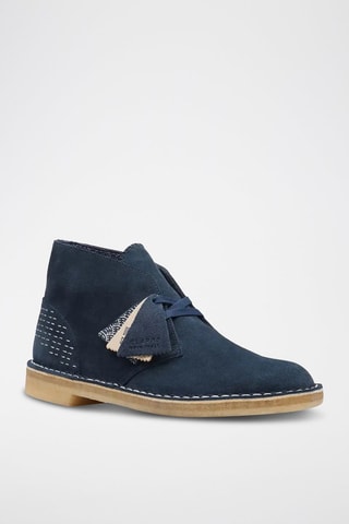 Boots en nubuck Desert - Bleu marine