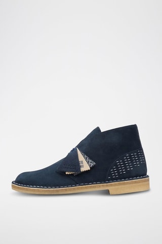 Boots en nubuck Desert - Bleu marine