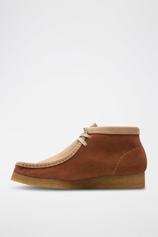 Boots en nubuck Wallabee - Marron