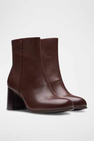 Bottines en cuir Keirsta - Marron