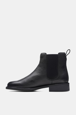 Bottines Chelsea en cuir Cologne - Noir