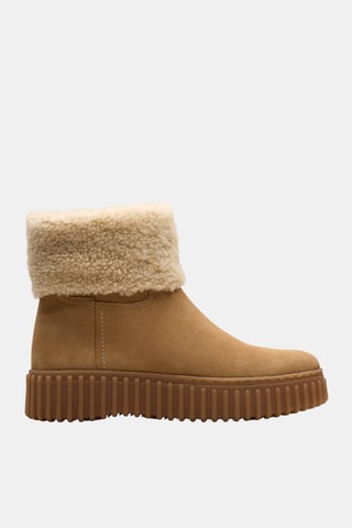 Bottines fourrées en nubuck Torhill Turn - Marron