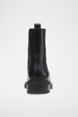 Bottines Chelsea en cuir Tilham - Noir