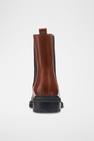 Bottines Chelsea en cuir Tilham - Marron