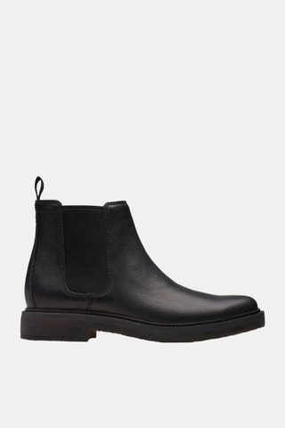 Bottines Chelsea en cuir Clarkdale Easy - Noir